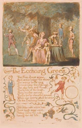 El verde resonante, placa 10 de Canciones de Inocencia, 1789